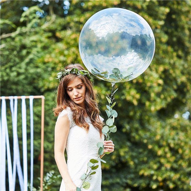 Botanical Wedding Foliage Orb Balloon Kit