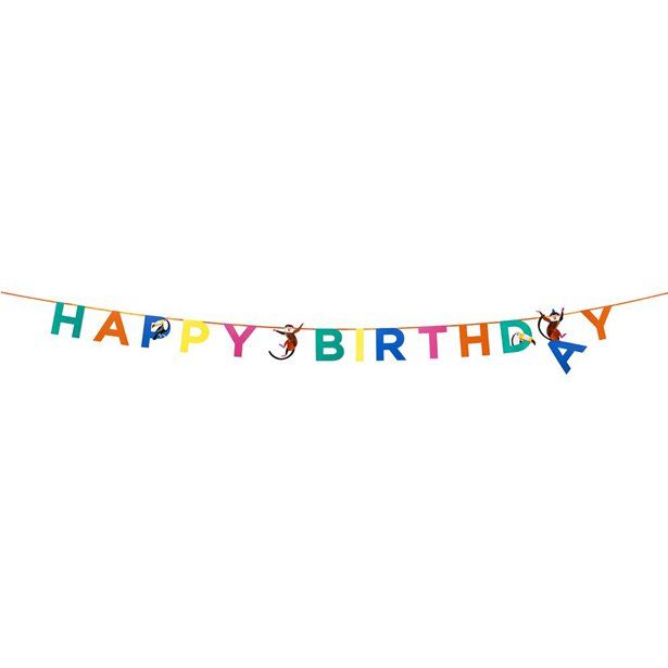 Party Animals Birthday Garland - 3.5m