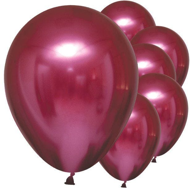 Pomegranate Satin Luxe - 11" Latex (6pk)