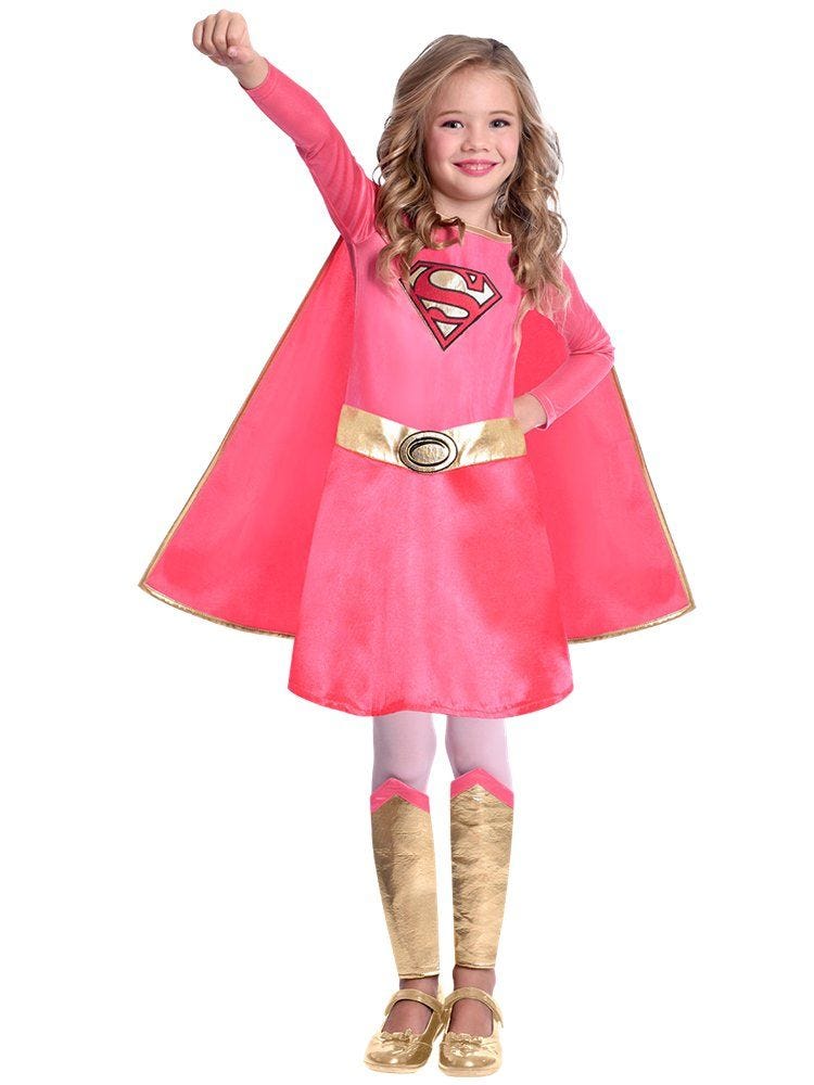 Supergirl Pink - Child Costume