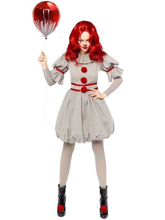 IT Pennywise Clown Dress - Adult Costume