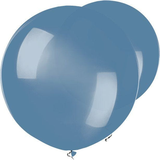 Navy Balloons - 17" Latex (50pk)