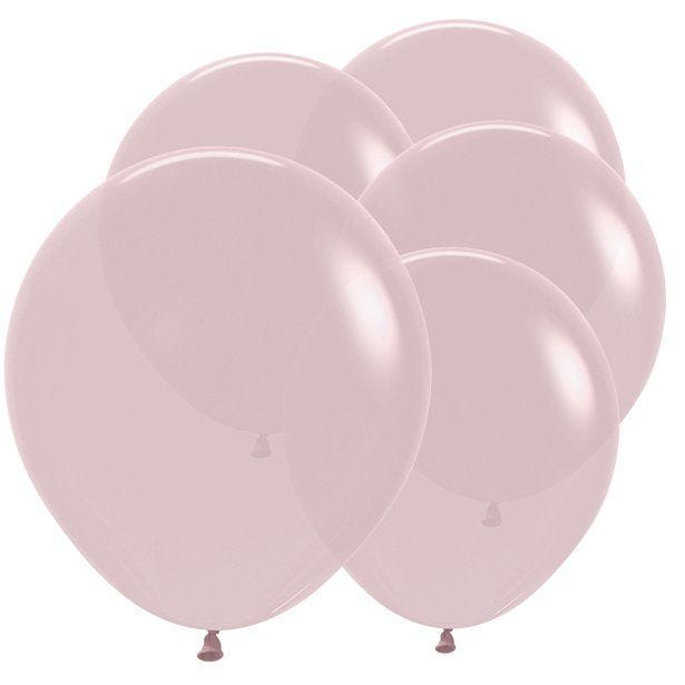 Pastel Dusk Rose Balloons - 18" Latex (25pk)