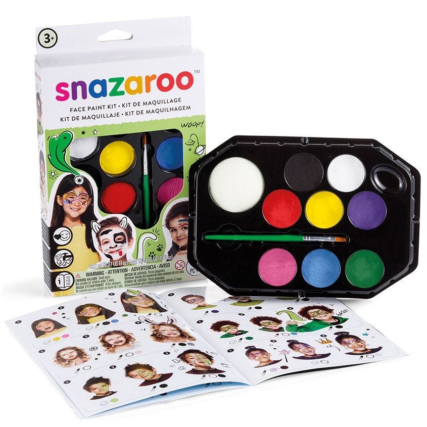 Snazaroo Rainbow Face Painting Kit