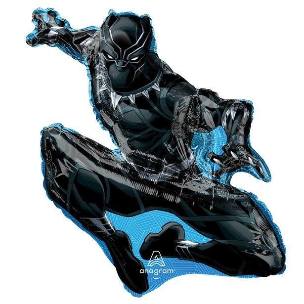 Black Panther Supershape Foil Balloon - 32"