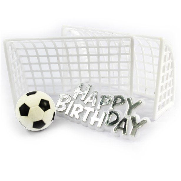 Football Theme Cake Topper Kit (4pk)