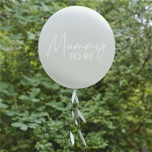 Botanical 'Mummy To Be' Balloon with Tail