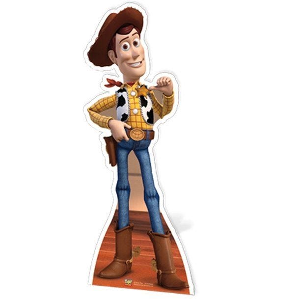 Woody Toy Story Cardboard Cutout - 153cm x 67cm