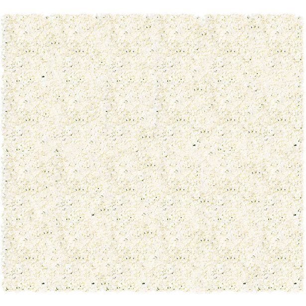 Cream Hydrangea Flower Wall Kit - 2.4m