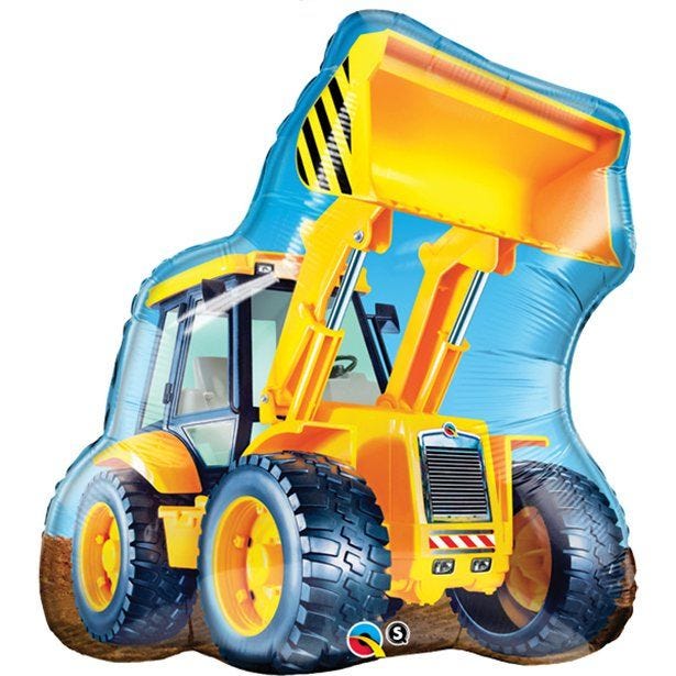 Birthday Construction Loader Supersize Balloon - 32" Foil