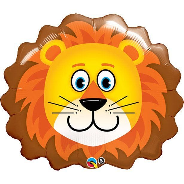 Loveable Lion Supersize Balloon - 29" Foil