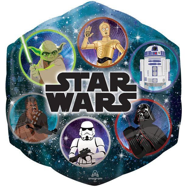 Star Wars Galaxy Giant Foil Balloon - 23"