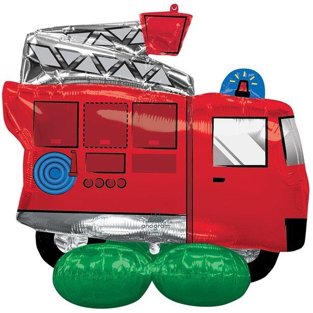 Fire Truck Foil Airloonz - 50"