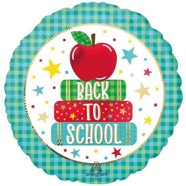 Back to School Foil Balloon - 18"