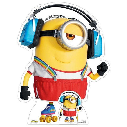 Minions 2 Stuart on Skates Small Cardboard Cutout - 89cm