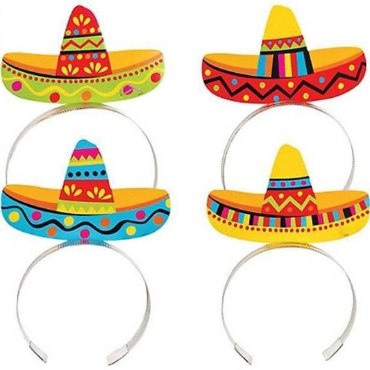 Sombrero Headbands - 8pk (8pk)