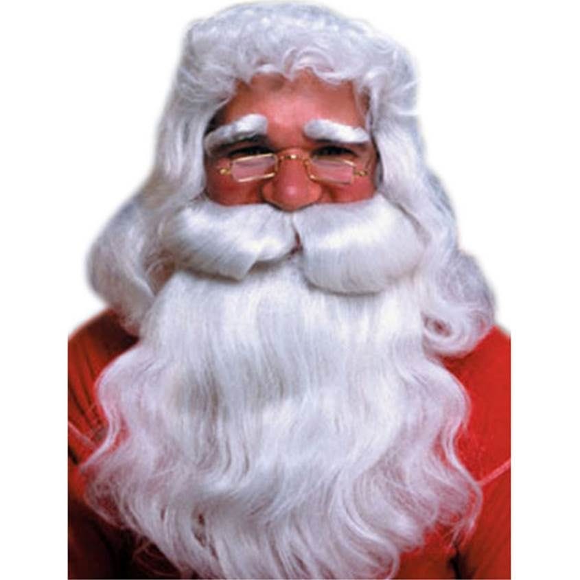 Deluxe Santa Wig & Beard Set