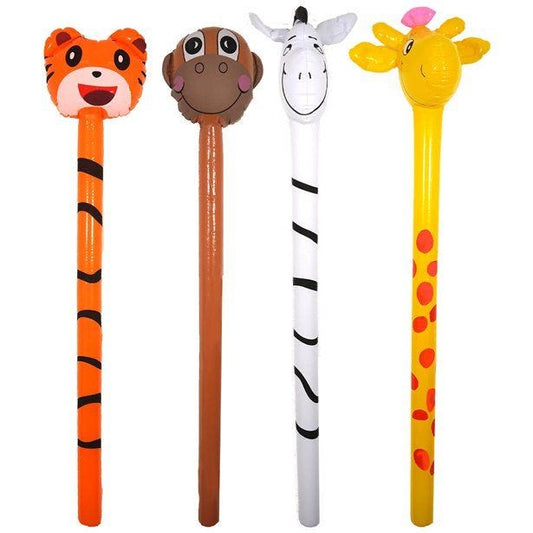 Inflatable Jungle Animal Stick - 118cm