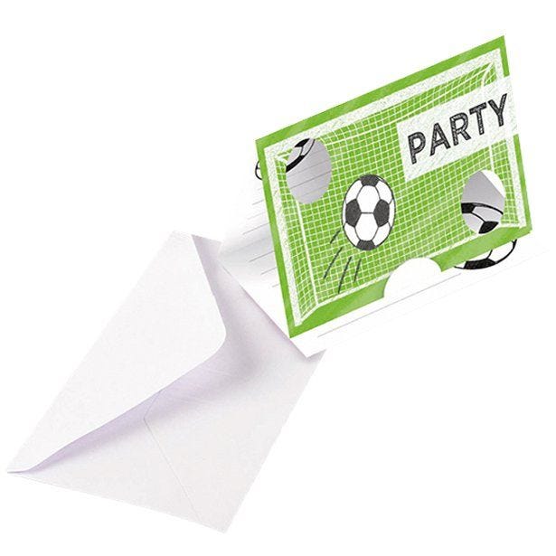 Kicker Party Invitations (8pk)