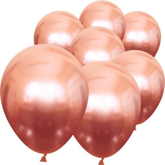 Mirror Rose Gold - 5" Latex (100pk)