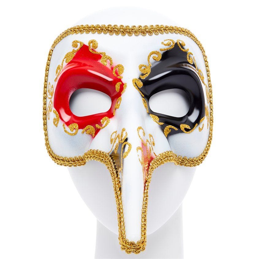 Venetian Long Nose Masquerade Mask