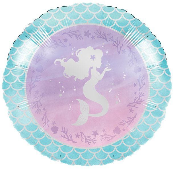 Mermaid Shine Foil Balloon - 18"