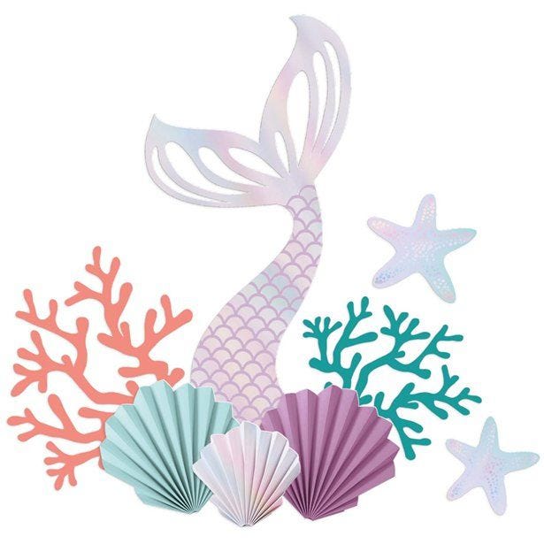 Mermaid Tales Wall Decoration Kit