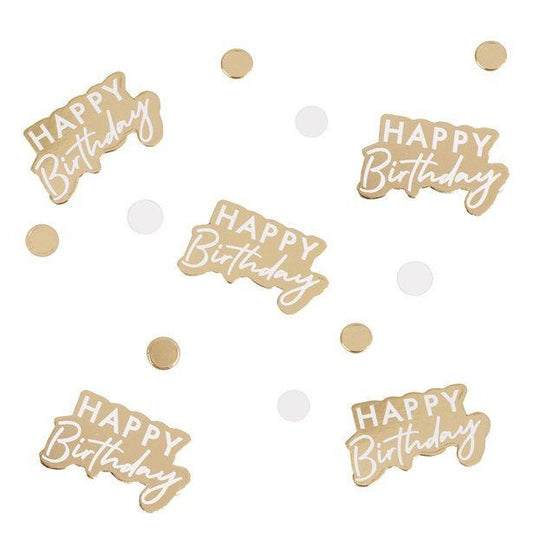 Gold Foil Table Confetti (13g pack)