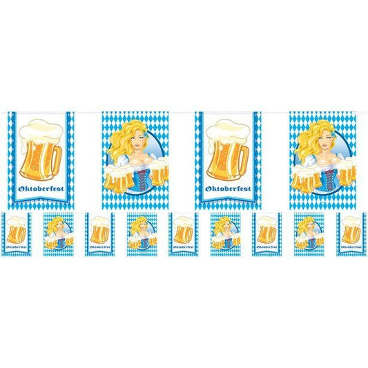 Oktoberfest Beer Mugs Bunting - 10m