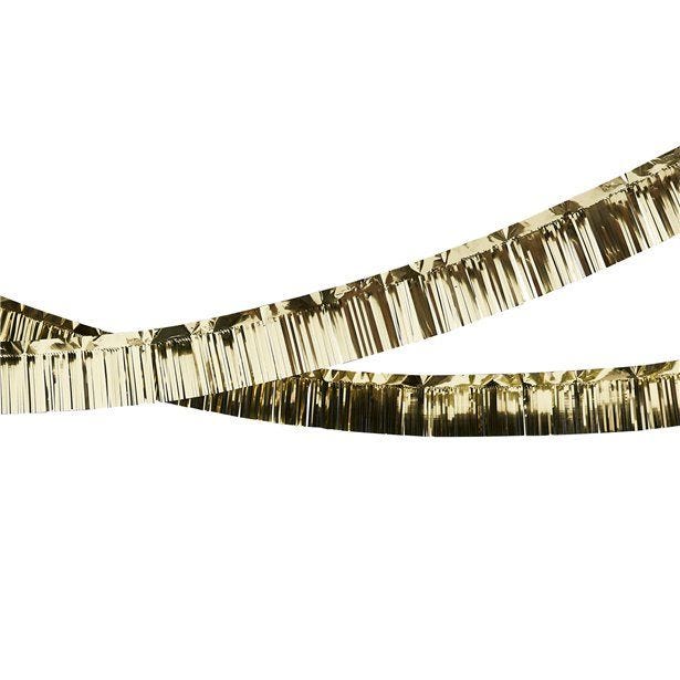 Gold Foil Fringed Garland - 5m