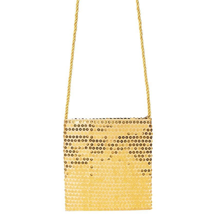 Gold Sequin Bag