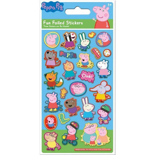 Peppa Pig Foil Stickers