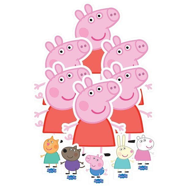 Peppa Pig Table Decorating Kit (11pk)