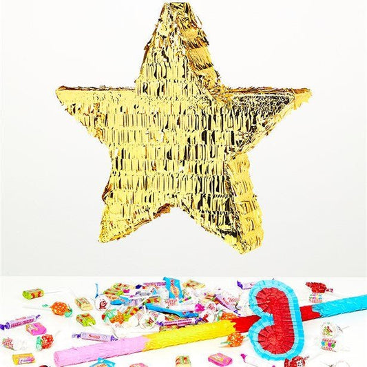 Gold Foil Star PiÃƒÂ±ata Kit