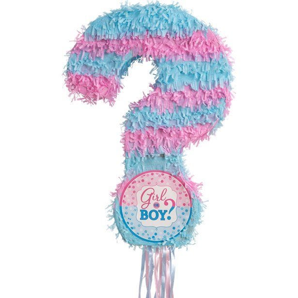 Gender Reveal Pull PiÃƒÂ±ata - 58cm x 57cm