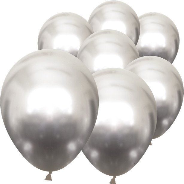 Mirror Silver - 5" Latex (100pk)