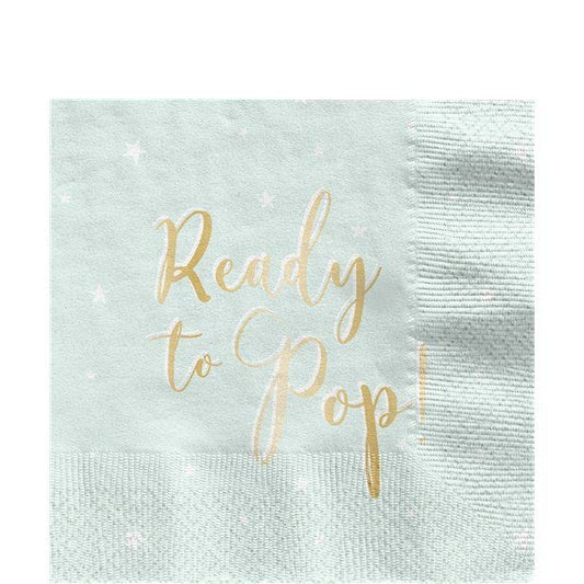 Ready To Pop Paper Napkins - 33cm (16pk)