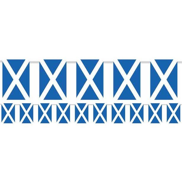 Scotland Plastic Flag Bunting - 5m