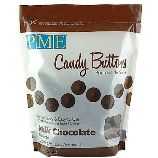 PME Candy Buttons - Milk Chocolate Flavour