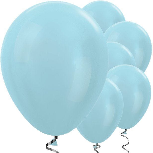 Blue Satin Balloons - 12" Latex Balloons (50pk)