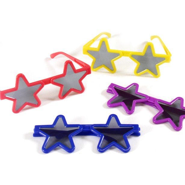 Star Glasses (4pk)