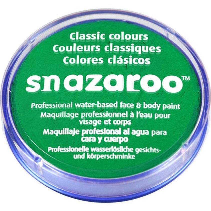 Snazaroo Bright Green Face Paint - 18ml