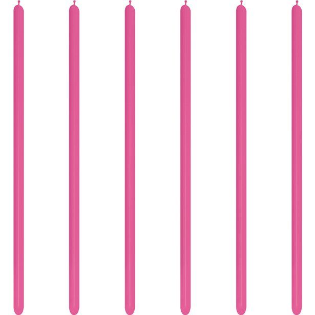 Fuchsia Modelling Balloons - 260 Latex (100pk)