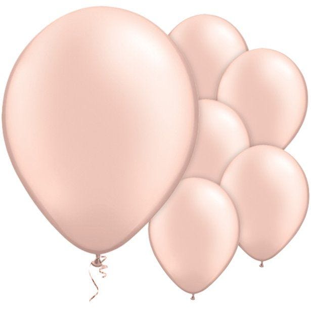 Peach Pearl Balloons - 11'' Latex (100pk)