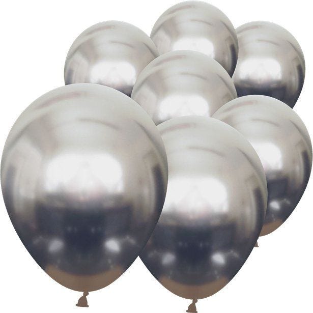 Mirror Space Grey - 5" Latex (100pk)