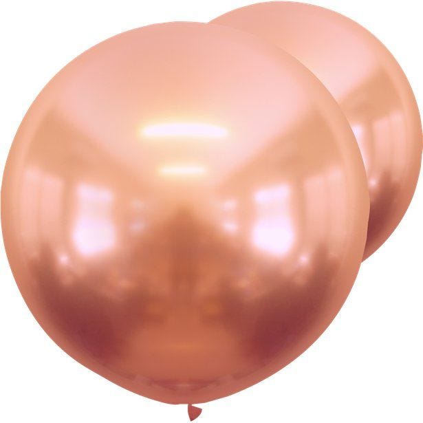 Mirror Rose Gold - 24" Latex (2pk)