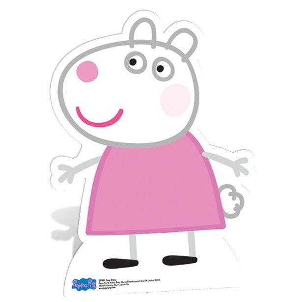 Suzy Sheep Peppa Pig Cardboard Cutout - 78cm x 59cm