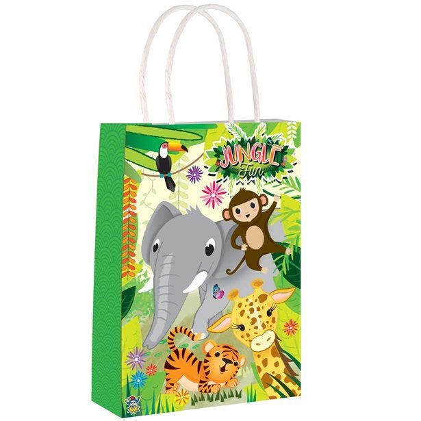 Jungle Paper Gift Bag - 21cm x 14cm