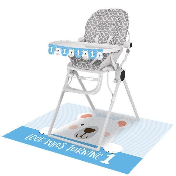 Birthday Bear Highchair Decorating Kit