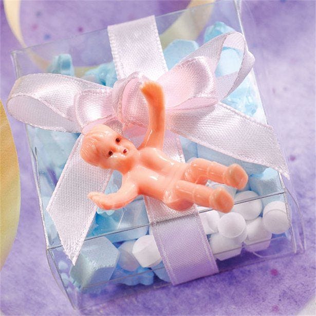 Tiny Plastic Baby - 3.5cm (12pk)